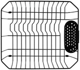Rubbermaid Antimicrobial Dish Drainer, Small, Black