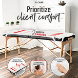 Calentador de mesa de masaje premium – 78,7 x 180,3 cm con 5 ajustes de calor, cable de 12 pies y sistema de protección contra sobrecalentamiento, almohadilla de calefacción de mesa de masaje, calentador de cama de masaje grueso de forro polar, calentador