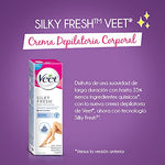 Veet Crema depilatoria corporal Silky Fresh para Piel Sensible envase de 100 ml