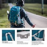 Mochilas Senderismo 40 litros Set, Impermeable Mochila Hombre Mujer Escalada Deporte Morral con Cubierta De Lluvia para Viajes Acampadas