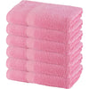 Toallas pequeñas de algodón suave de 22 x 44 pulgadas, toallas rosas para spa, piscina y gimnasio, ligeras y extremadamente absorbentes, de secado rápido