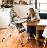 Ingenuity Trio 3 en 1, Silla Alta, Ridgedale, Gris
