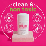 ▶ Chub Rub para ella Anti Chafe Stick – Anti Chaffing Stick para muslos Protección contra rozaduras – todos Natural Anti Chafing Stick por Zone Naturals