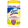 Lysol Toallitas Desinfectantes para Superficies, Aroma Citrus, 80 Toallitas (Tapa puede variar)