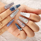 Manicura Decoración, Kit de Accesorios Decoración Uñas Nail Art, 38Pcs Suministros de Uñas con Juego, 15 Pinceles para Uñas, Lápiz de Punto, Uñas de Estrás, Copos de Hoja de Oro, para Diseños de Uñas en Casa
