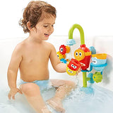 Yookidoo Spin N Sort Spout Pro Three Stackable Cups Toy Juguete de Baño para Bebe