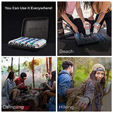 BevPod Bolsa ultra delgada y suave – a prueba de fugas y lados suaves – (correa de hombro y lámina de hielo incluida) – Mini mochila portátil sin hielo – para picnics, senderismo, camping, playa, viajes, parque, hombres y mujeres