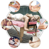 Cama de masaje con 2 alturas plegables y ajustable, color negro