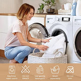 Juego de 6 toallas de baño de algodón súper suave de 400 g/m², de secado rápido, altamente absorbentes, toallas de spa para el baño, toallas de baño de 28 x 55 pulgadas, multicolor