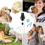 Lumbor37 Cortaúñas Profesional Eléctrico Recargable para Mascotas Corte de Uñas Indoloro Uñas Redondas, Adecuado para Gatos y Perros Grandes Medianos y Pequeños Mejora el Cortador de Uñas para Mascotas