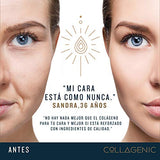 Serum Vitamina C, Colageno, Acido Hialuronico, Retinol, Vitamina E, Elastina - Collagenic Serum Facial Aclarante de Piel para Rostro y Contorno de Ojos