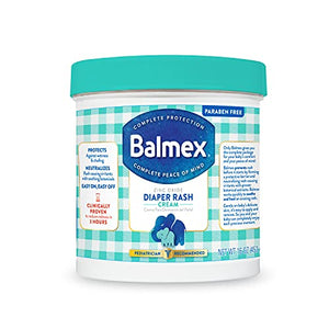 Balmex Diaper Rash Cream With Zinc Oxide 16 oz