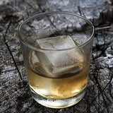 Bandejas de silicona para cubitos de hielo, moldes grandes para hacer 8 cubitos de hielo gigantes para whisky, paquete de 2