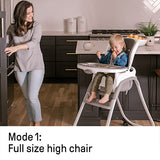 Ingenuity Trio Elite Silla alta 3 en 1, Slate, Pizarra, Grey