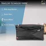 Lewis N. Clark RFID-Blocking - portafolios para cinturón de viaje oculta, Rfid - Cinturón para billetes y tarjetas de crédito, Negro, Una talla