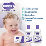▶ Huggies Cuidado Relajante, Pack con Jabón para bebé, shampoo para bebé y crema para bebé