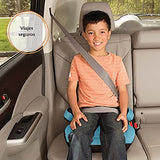 Cosco Autoasiento Booster Cosco Topside Turquesa, color, paquete de 1