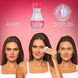 TEATRICAL Agua Micelar con Células Madre de Té Verde, Elimina Impurezas, Desmaquilla, Limpia y Tonifica la Piel, Botella Roja 600 ml