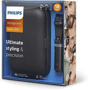 Philips Multigroom y recortador de barba set de arreglo personal 18 en 1 mg7785/20 Negro
