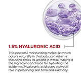 Hyaluronic Acid Serum by L’Oreal Paris Skincare, Revitalift Derm Intensives Pure Hyaluronic Acid Anti-Aging Face Serum for Visibly Plumped Skin and Reduced Wrinkles, Paraben Free, 1.0 oz.