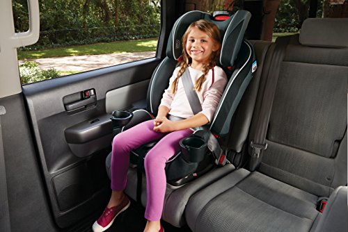 Graco Slimfit - Asiento de coche 3 en 1 | Diseño delgado y cómodo que ahorra espacio en tu asiento trasero, Darcie