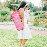 Baby Delight Go with Me Venture - Silla portátil, Interior y Exterior, toldo Solar, 3 etapas de Crecimiento Infantil, Color Rosa