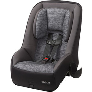 Cosco Mighty Fit 65 DX Convertible Car Seat, Heather Onyx Gray