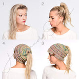 C.C Exclusives - Gorro de Invierno para Mujer (MB-20A), Marino, Talla única