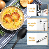 Juego de utensilios de cocina, 24pcs Utensilios de cocina de nailon y acero inoxidable, Antiadherentes y resistentes al calor, Juego de cocina con espátula, Accesorios útiles para ollas y sartenes y utensilios de cocina