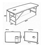 Cama De Masaje, Cama De Belleza con Reposacabezas Barras Paralelas Plegable Cama Portátil para Tatuajes En El Hogar, 6 Colores Mesa de Masaje (Color : C)