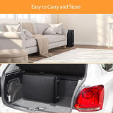 Mesas de masaje, cama de pestañas portátil para extensiones de pestañas, mesa de tatuaje, altura ajustable, cama de spa ligera con bolsa no tejida, color negro