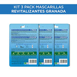 ▶ Garnier Skin Naturals Face Bundle garnier 3pack mascarilla en tela granada hidra bomb