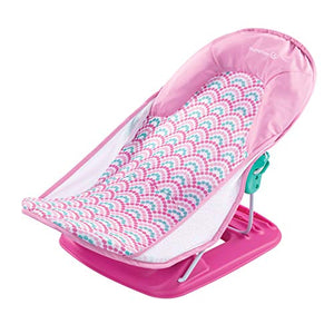 Summer Infant Deluxe Bañera, Rosa (Bubble Waves)