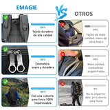 Mochila Impermeable de Viaje - Mochila de Senderismo 60L Mochila para Camping Transpirable y Ligera Mochila Deportiva para Montañismo,Campismo,Deportes al Aire Libre Para Hombre Mujer (Negro)