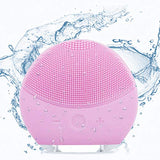 Cepillo de Limpieza Facial, Salandens Masajeador Facial y Dispositivo de Cuidado de la piel Antienvejecimiento Para Todos los Tipos de piel, IPX7 Resistente al Agua Silicona Limpieza Facial Dispositivo,Recargable a través USB