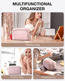 Bolsa de maquillaje para cosméticos, Rosado