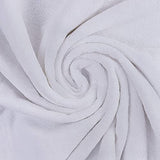 Toalla de baño Jumbo de lujo (35 x 70 pulgadas, blanco) – 600 g/m² 100% algodón hilado en anillo, altamente absorbente y de secado rápido extra grande – Toalla de baño súper suave de calidad de hotel (paquete de 2)