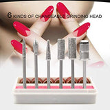 Torno Eléctrico para Uñas,Torno para uñas Profesional ,35,000 RPM Velocidad Ajustable Máquina de Lima Uñas,Taladro para Uñas con kit de brocas Herramienta De Manicura Pulidora Eléctrica Para Acrílicos,Geles, Uñas Naturales（Versión mejorada）