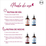 ▶ Kit Serum facial Acido Hialurónico, Vitamina C y Células Madre anti edad | Paquete completo de serum para el cuidado de la piel, hidratación y rejuvenecimiento (Kit AH + Celulas madre + Vit C)