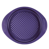 Juego de utensilios de cocina antiadherentes para hornear (4 piezas), color morado