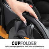 Chicco Fit4 - Asiento convertible de coche 4 en 1, todo en uno, más fácil, desde bebés hasta niños, 10 años de uso - Onyx