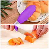 Juego de 42 utensilios de cocina de nailon y acero inoxidable, juego de herramientas de cocina, juego de hornear, juego de espátula, utensilios de cocina, accesorios de cocina, color morado