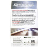 Nano Towels Stainless Steel Cleaner | The Amazing Chemical Free Stainless Steel Cleaning Reusable Wipe Cloth | Kid & Pet Safe | 7x16" 1 Ct.