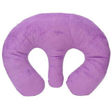 Almohada de apoyo para los senos del salón de belleza Almohada de almohada para el pecho de masaje SPA Almohada de poliéster Almohada de masaje Almohada hueca para la siesta Almohada(Púrpura)