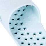 ▶ Zapatos de ducha para mujer, de secado rápido, sandalias de playa con agujeros de drenaje, Versión Blue-Update, 13-14 Women/12-13 Men