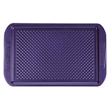 Juego de utensilios de cocina antiadherentes para hornear (4 piezas), color morado