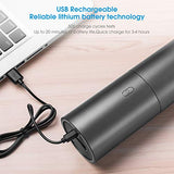 Brigii Mini aspiradora, pequeña aspiradora de mano inalámbrica recargable por USB, quitapolvo y soplador 2 en 1, fácil de limpiar, computadora, teclado, cajón, interior del coche y otras grietas, espacios pequeños-Y120