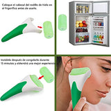 Kit de Rodillo Masajeador Facial de jade 4 en 1, rodillo de hielo para masaje facial y ojos,facial Gua Sha,cepillo de mascarilla de silicona, Facial Masaje Piedra Para Cuello Cara Ojos Cabeza CuerpoPiel Que Aprieta, Antienvejecimiento, Circulación Sanguín