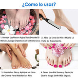 Lukovee Lima de Pie de Pedicura, Kit de Pedicura para Pies de Acero Inoxidable Profesional, Raspador Archivo de Pies de Doble Faz para Eliminar la Piel Dura, Herramienta de Pedicura para Cuidado de Pies para Pies Agrietados Secos y Húmedos