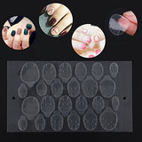 Herramientas de Manicura Para Puntas de Uñas, Adhesivo Transparente Transparente Adhesivo de Doble Cara de Belleza